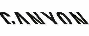 Canyon_Schriftzeichen_schwarz - Canyon_characters_black korkeampi